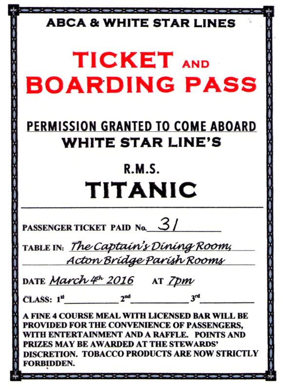 ABCA Titanic