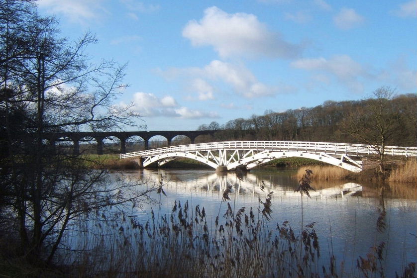 The Horse Bridge on the River Weaver