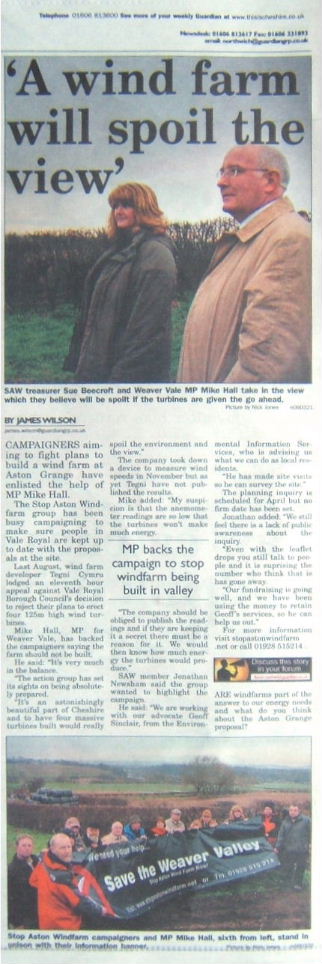 Copyright Northwich Guardian 2008